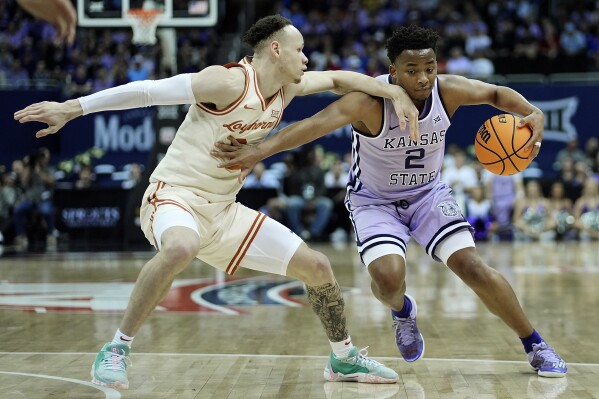 No. 10 seed Kansas State rallies to beat No. 7 seed Texas 78 74 in